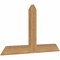 Ekena Millwork Portland Timber Gable Bracket, Western Red Cedar, 36"W x 21"H x 1 1/2"D x 3 1/2"F, 14/12 Pitch GBW036X21X0204POR00SWR - alternate 3